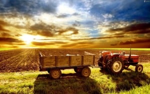 tractor,-puesta-de-sol-sobre-el-campo,-campo-208595
